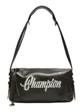 Champion冠军皮质潮酷单肩背包