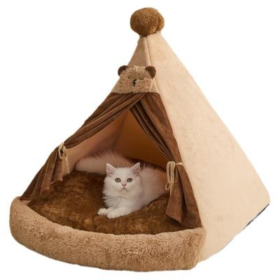 卡通小熊树屋帐篷秋冬保暖