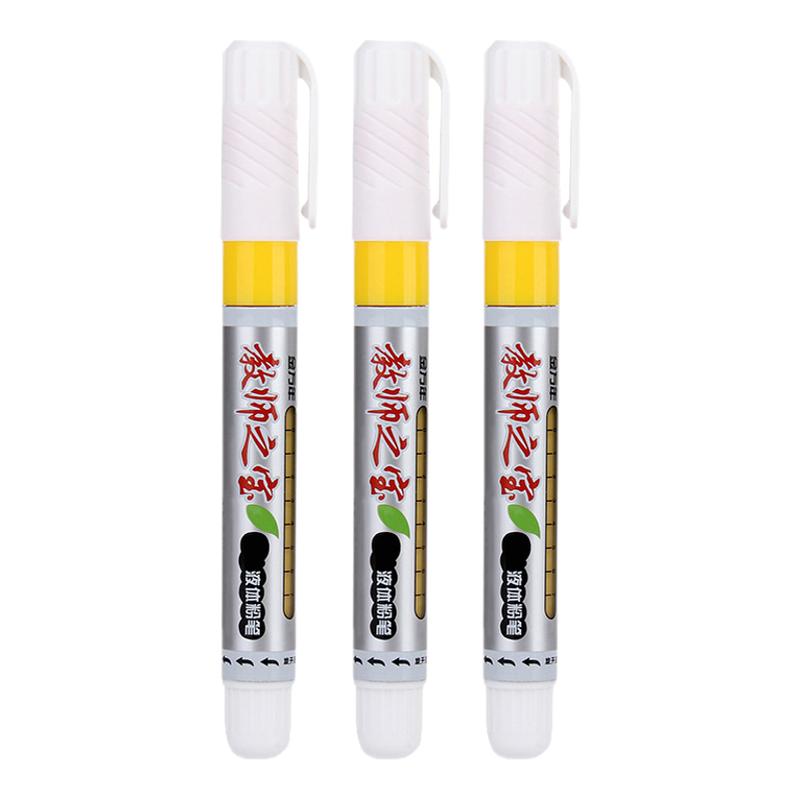 金万年液体粉笔白色白板笔可擦水解水溶性无尘黑板笔绿板笔水性马