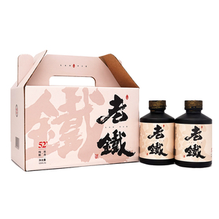 德云社于谦同款老铁小酒120ml*6瓶装52度浓香型白酒口粮酒