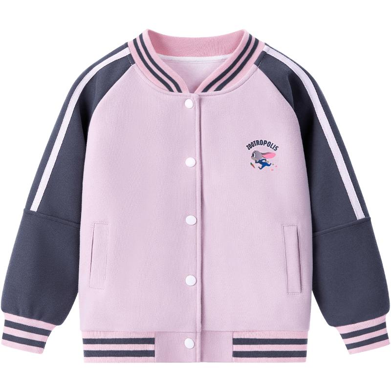女童秋款朱迪棒球服外套