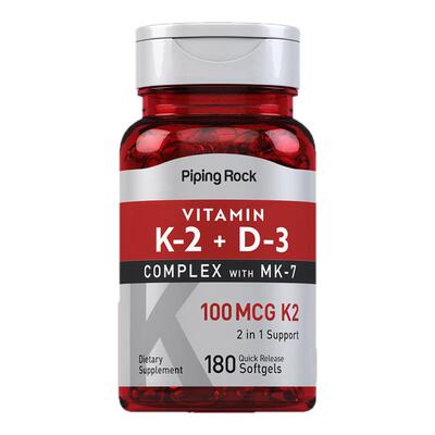 美国进口维生素d3k2软胶囊mk7