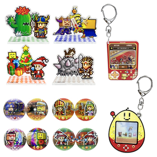 【现货】开罗游戏王都创世录系列联名像素亚克力立牌挂件徽章周边