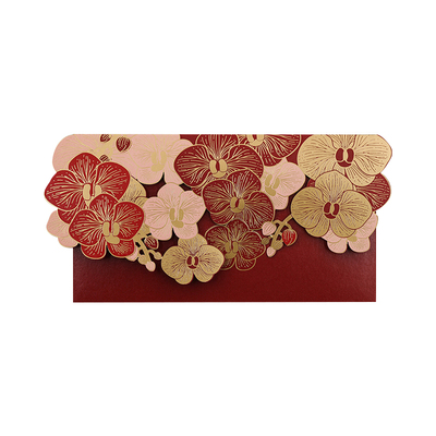 美院文创烫金高档红包袋新年创意利是封新婚份子千元红包结婚专用