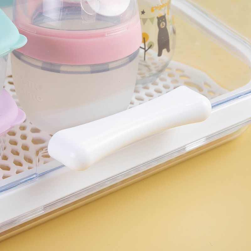 面包批发储物盒水杯防尘收纳餐具盒储存翻盖日常用品箱沥水奶瓶