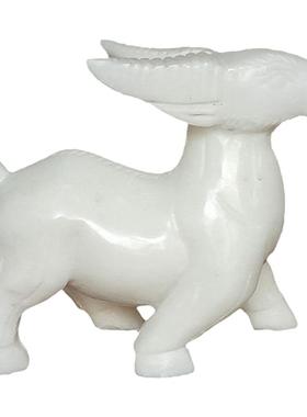 天然阿富汗生肖招财白玉