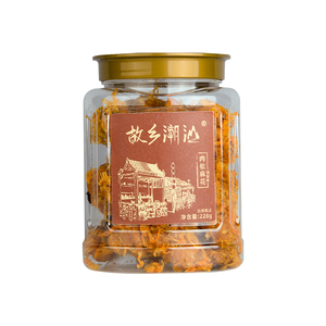 潮汕特产小吃肉松麻花