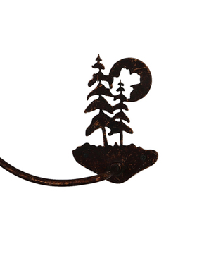 照明原创美式风浴室别墅民宿架子