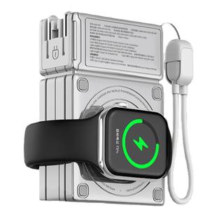 自带插头可充手表五合一自带线/无线磁吸充电宝超级快充10000毫安移动电源大容量适用iphone16苹果笔记本电脑