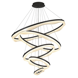 客厅吊灯2026新款大厅主灯简约意式轻奢餐厅吊灯高端大气别墅灯具