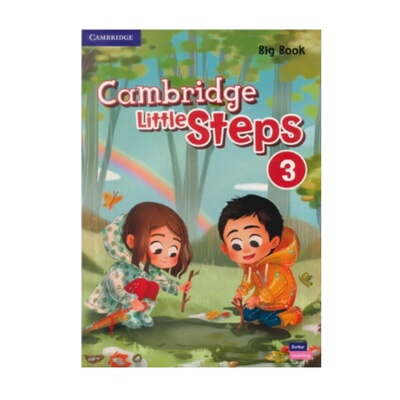 现货进口原版 剑桥大学出版社 3-6岁幼儿新英语教材 Cambridge Little Steps Level 3 Big Book 教学大书 地板书