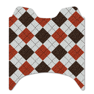 适用五羊本田复古踏板NW F125摩托车脚踏踩车垫防尘防水丝圈脚垫