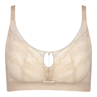 都市丽人无钢圈超薄透气显小文胸