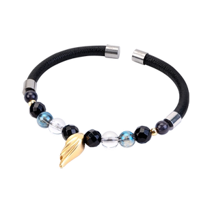 Phiten/法藤海外官方羽生结弦同款金羽翼手链水晶手环钛手链时尚