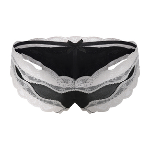 「LA」Rylee·蜜爱讯号丨软线系列*纯欲蕾丝镂空美臀约会内裤女士