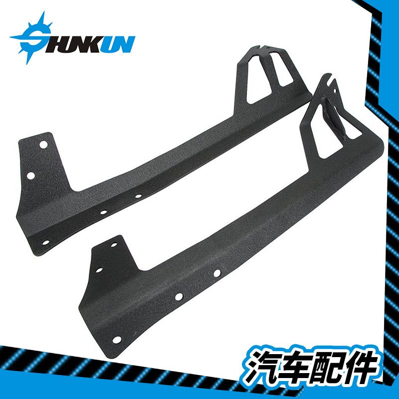 适用于JK牧马人A柱车顶支架不改装灯架寸A5250寸带挡风玻璃大前灯