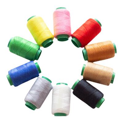 手工缝补小线卷黑白色细线针线