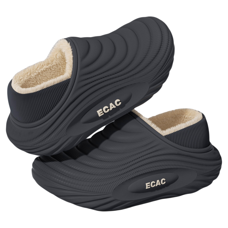 防水棉拖鞋男士2025新款冬季保暖抗菌家居室内厚底防滑外穿棉鞋男
