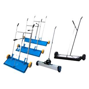 手推式吸铁车除铁车强磁力扫把车间清理碎铁铁粉铁屑钢丸铁销工具