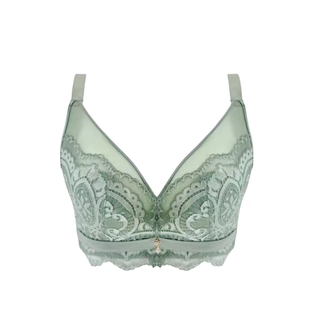 杰奎琳文胸JA20470无痕美背软钢圈水晶月亮杯超薄丰满大胸内衣女