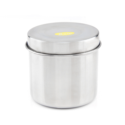 大号不锈钢酒精缸纹绣消毒工具