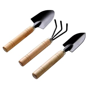 种花工具家用种菜养花园艺松土花铲盆栽花艺种植工具三件套小铲子