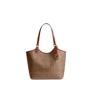 COACH/蔻驰女士DAY老花托特包单肩包手提包高级感通勤