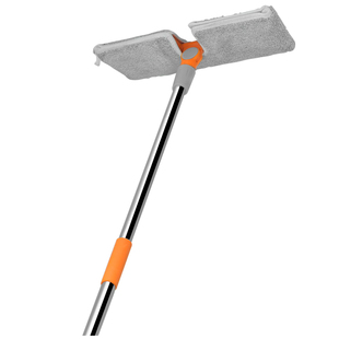 加长杆擦墙面厨房瓷砖拖把天花板清洁神器家用擦顶棚玻璃房顶床底