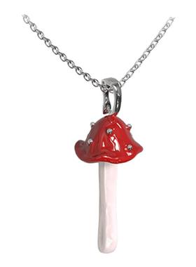 PEARLONA危险花园淡水巴洛克珍珠小蘑菇吊坠24年新款夏季甜酷出挑