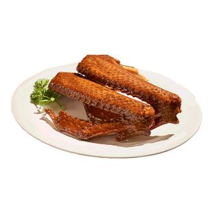 物只卤鹅潮汕特产狮头鹅翅卤水鹅夜宵速食鹅翅熟食卤味潮汕特色