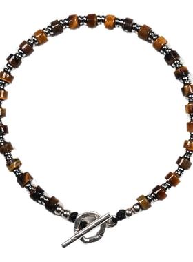 pohier宝喜儿巴西虎眼石手链