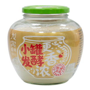 窝窝正宗甜酒酿酒酿醪糟619g甜米酒发酵小罐糯米米酿瓶装月子甜糯