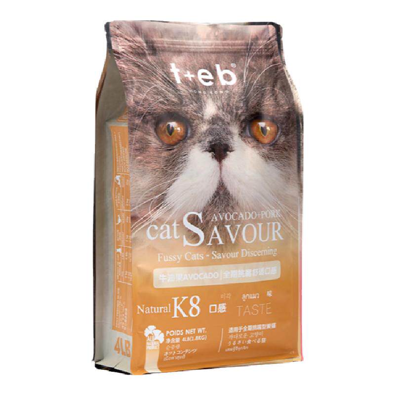 汤恩贝挑嘴英短蓝猫天然粮