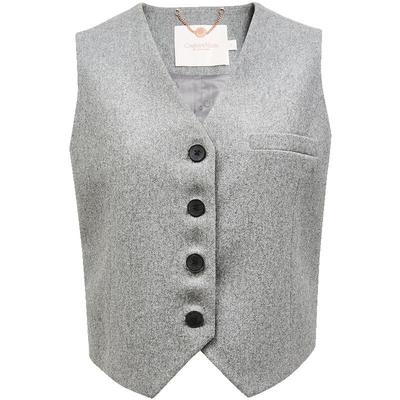 CoutureMade含绵羊毛背心