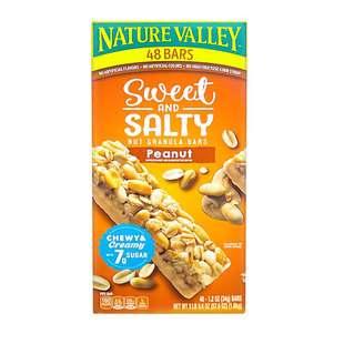 美国直邮Nature Valley 蔓越莓水果干坚果燕麦代餐能量棒曲奇饼干