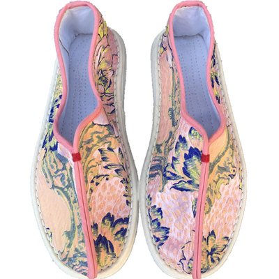 棉麻复古风千层底僧侣老布鞋女纯手工纳布底舒服透气成人开车办公