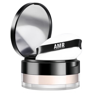 阿姿美尔amr男士散粉蜜粉控油防水定妆修容粉饼哑光自然遮瑕持妆