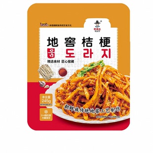 李窖主地窖桔梗延边朝鲜族手工道拉基根传统泡菜韩式风味下饭咸菜