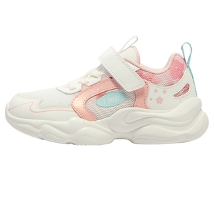 喵喵鞋｜特步女童鞋2026新款秋冬款网面透气儿童运动鞋休闲跑步鞋