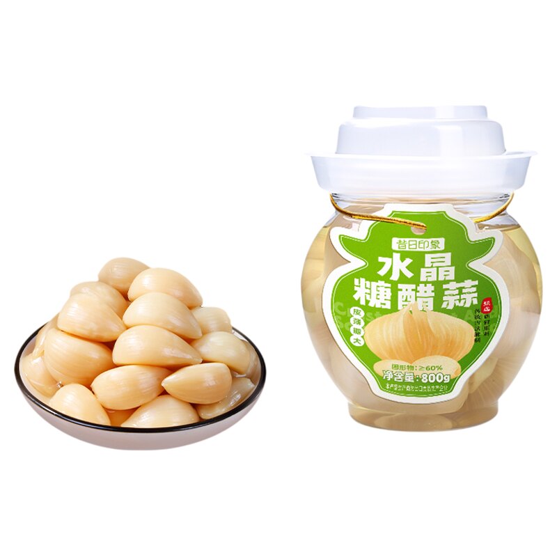 【山东正宗糖醋蒜】皮薄瓣大800g