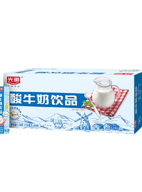 光明原味酸牛奶190ml*24盒
