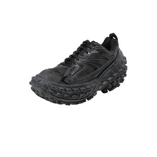 【自营】中古全新未使用巴黎世家男士网眼厚底休闲运动鞋脏脏鞋