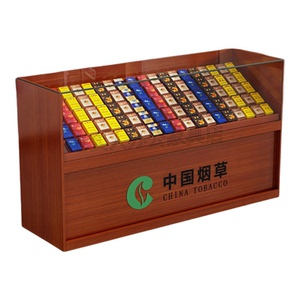 人造板钢化玻璃烟柜烟架烟台抽拉