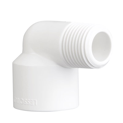 胶粘PVC联塑联塑给水管直角弯头