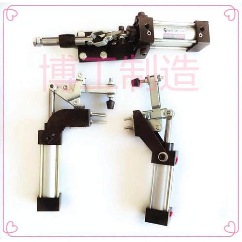 博工气动式快速夹具夹紧夹10101A20820气缸GH12130A动器工具工装