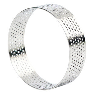 诺烘家304不锈钢圆形挞圈塔圈挞模水果派塔模做糕点蛋糕烘焙模具