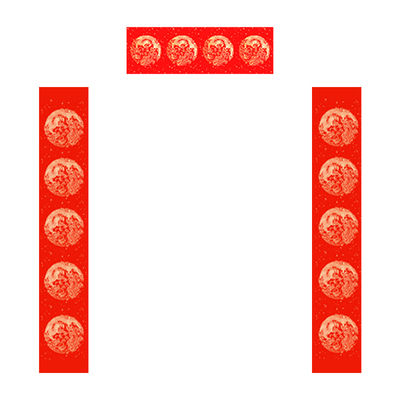 加厚万年红宣纸对联纸不透不褪色