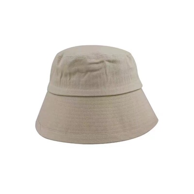 方脸黑色日系大头围防晒遮阳帽