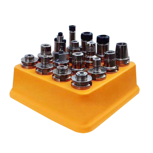 CNC加工中心BT30/BT40刀柄收纳盒简易塑料刀具整理架刀杆收纳架