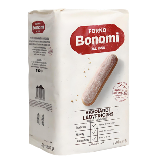 百诺尼1850手指饼干提拉米苏原材料500g/60根蛋糕甜品烘焙家商用